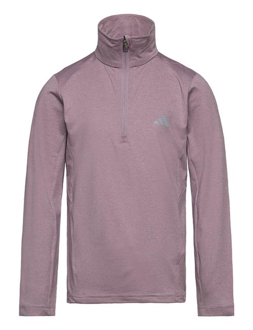 J Hea 1/2 Zip Adidas Performance Purple