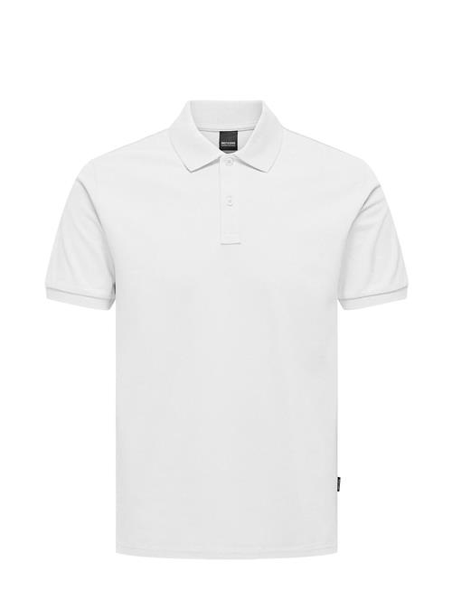 ONLY & SONS Onstray Slim Ss Polo ONLY & SONS White