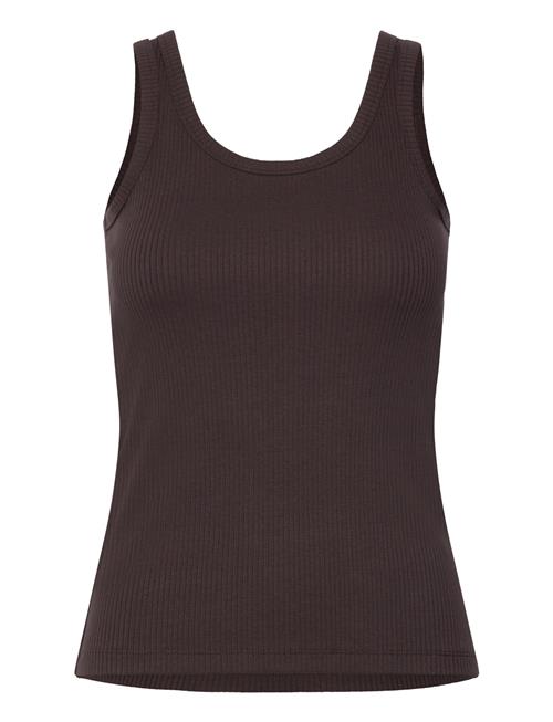 Se Lindex Tank Top Tyra Lindex Brown ved Booztlet