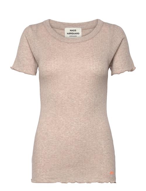 Mads Nørgaard Pointella Trixy Tee Mads Nørgaard Beige