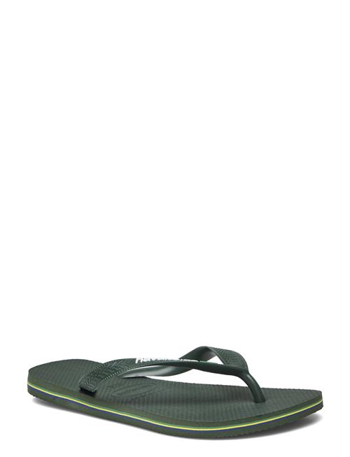 Se Havaianas Hav. Brasil Logo Havaianas Khaki ved Booztlet