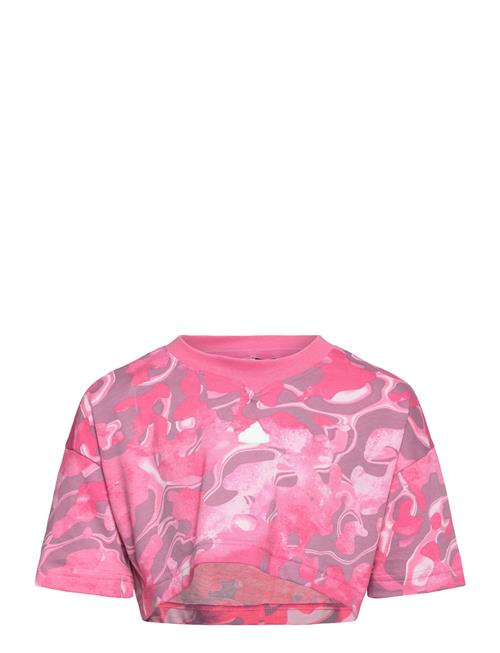 Jg Fi Aop T Adidas Sportswear Pink