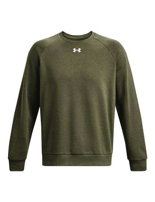 Se Ua Rival Fleece Crew Under Armour Khaki ved Booztlet