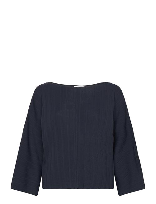 Se Tom Tailor Knit Rib Pli Tom Tailor Navy ved Booztlet