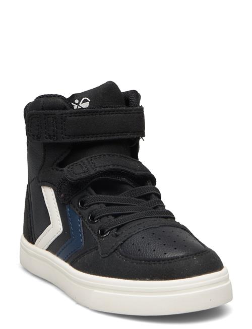 Hummel Slimmer Stadil Leather High Jr Hummel Black