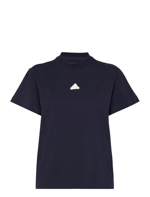 Se adidas Sportswear W Bluv Tee Adidas Sportswear Navy ved Booztlet