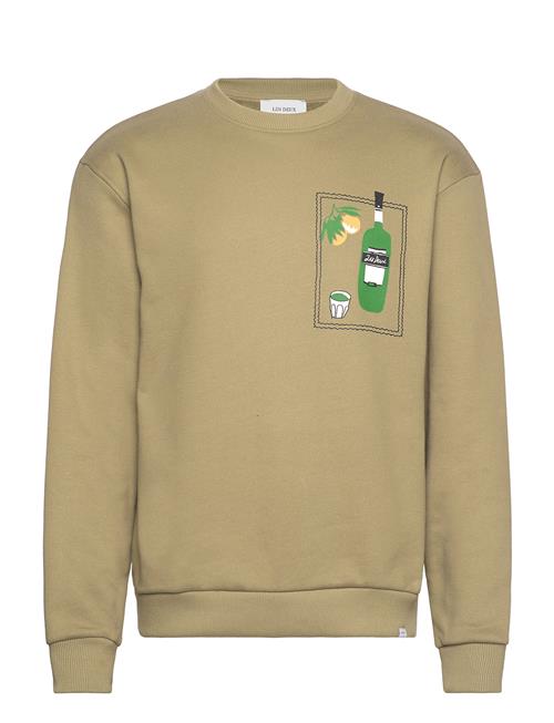 Se Les Deux Dorian Sweatshirt Les Deux Green ved Booztlet