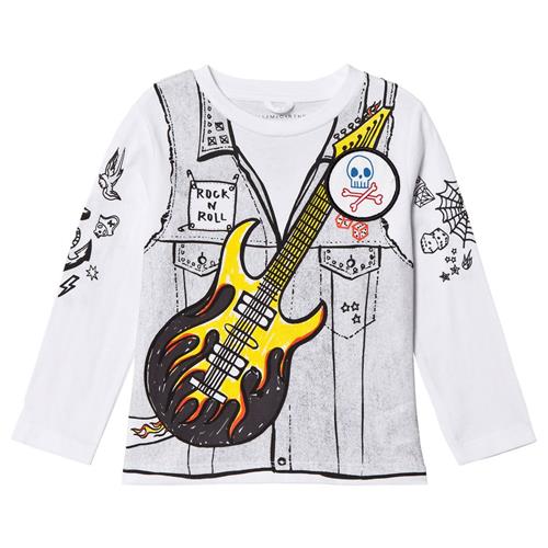 Stella McCartney Kids Rock Star Badge T-Shirt Hvid | Hvid | 12 years