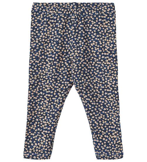 Se Wheat Leggings - Jules - Blue Flowers ved KidsWorld