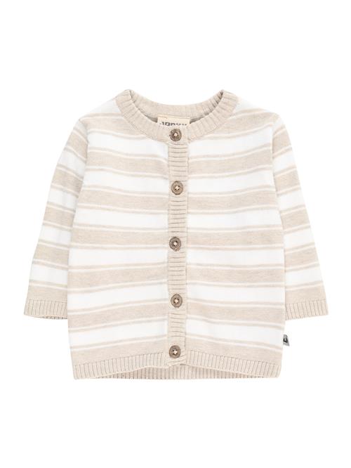 JACKY Cardigan  lysebeige / hvid