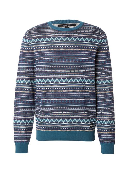 Se Iriedaily Pullover 'Mineo'  indigo / lyseblå / petroleum / hvid ved About You