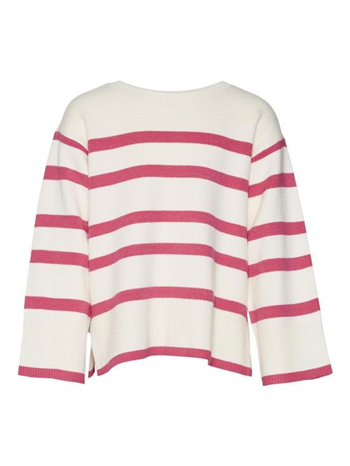 Se Vero Moda Girl Pullover 'SABA'  kit / hindbær ved About You