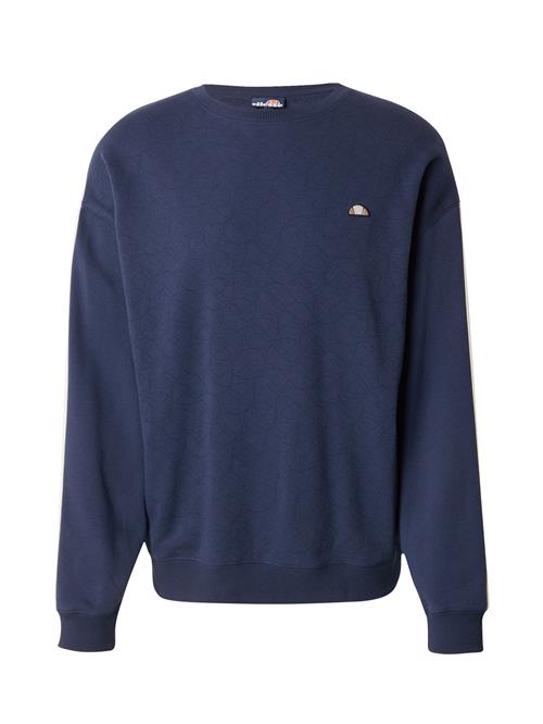 Se ELLESSE Sweatshirt 'Almora'  beige / marin / brokade / hvid ved About You