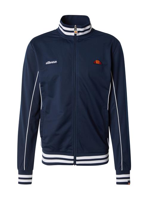 ELLESSE Sweatjakke 'Milan Two'  navy / orange / rød / hvid