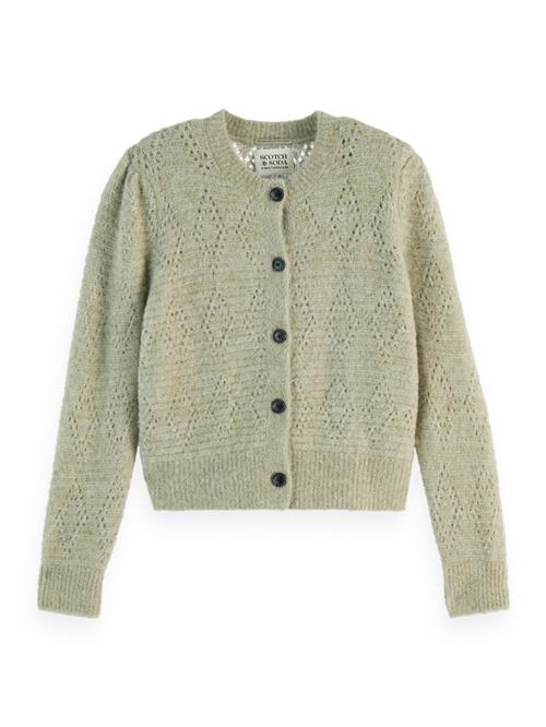 Se SCOTCH & SODA Cardigan  pastelgrøn ved About You