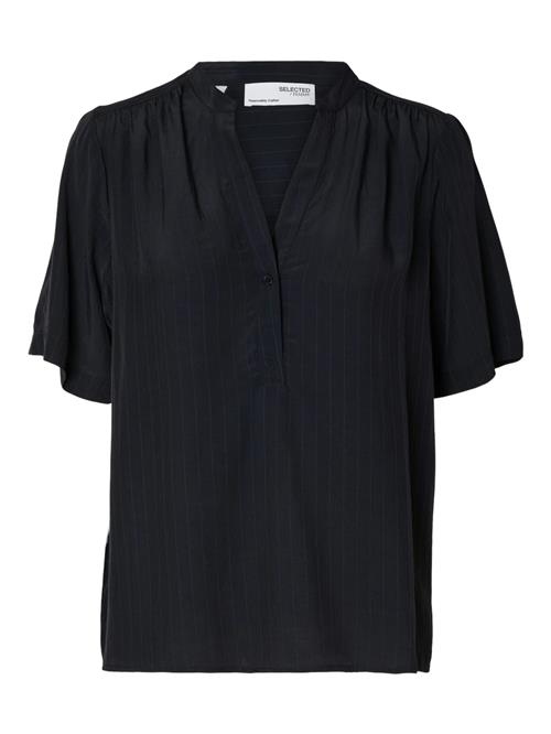 Se SELECTED FEMME Bluse 'Susie-Mivia'  marin / navy ved About You