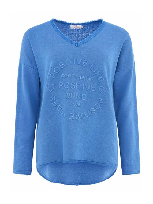 Se Zwillingsherz Sweatshirt 'Positive Mind'  blå ved About You