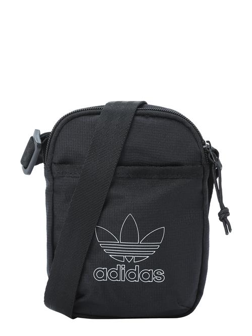 ADIDAS ORIGINALS Skuldertaske 'Adicolor Festival'  sort / hvid