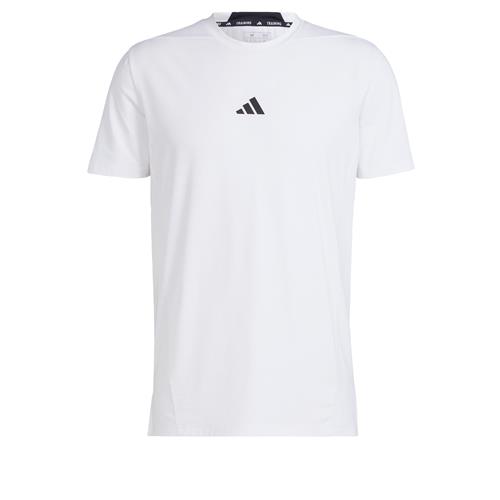 ADIDAS PERFORMANCE Funktionsskjorte 'Designed for Training'  sort / hvid