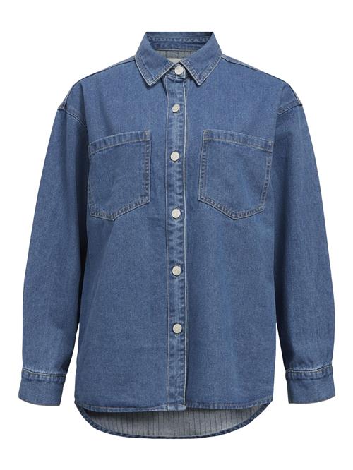 OBJECT Bluse 'OBJCASEY'  blue denim