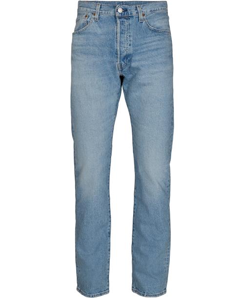 Levi's 501 Levisoriginal Basil Sand Mand Med Indigo - Flat Finish Jeans Str W32 / L30 - hos Magasin