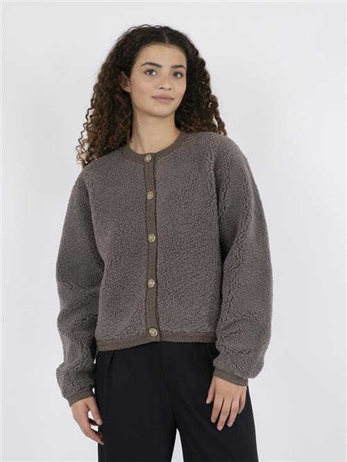 Se Neo Noir Limo Fluffy Knit Cardigan Kvinde Iron Sweaters Str 40 - hos Magasin ved Magasin