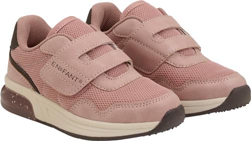 ENFANT Sneakers Velcro w. Lights Burlwood Støvler Str 23 - Gummi hos Magasin