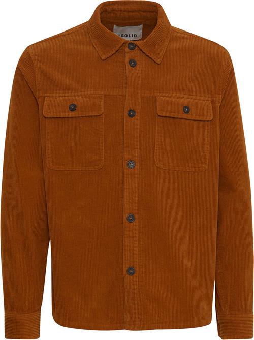 !Solid Sdnam Kvinde Caramel Café Skjorter Casual Fit Str L - hos Magasin