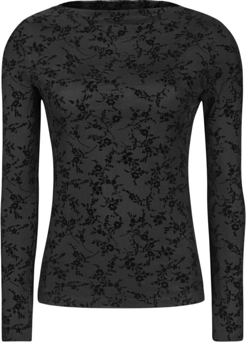 Se Soft Rebels Srtalula Boatneck Top Kvinde Black Langærmede Bluser Str XS - hos Magasin ved Magasin