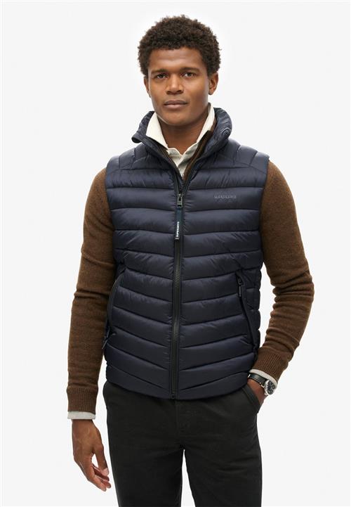 Superdry Fuji Sport Padded Gilet Mand 98t Veste Str M - hos Magasin