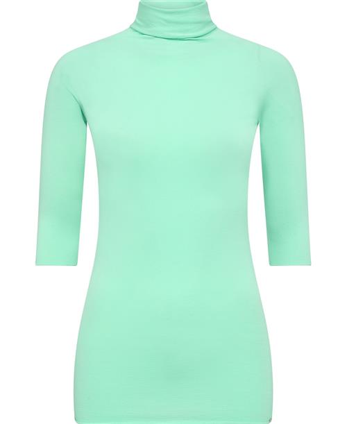 Sportmax Urbania Kvinde Pastel Green Rullekraver Str S - hos Magasin