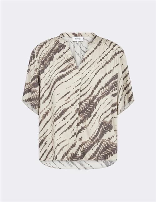 Levete room Lrgrith 3 Kvinde L195c - Island Fossil Combi Kortærmede T-shirts Str L - hos Magasin