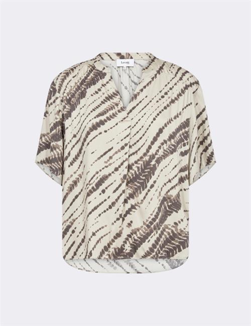 Levete room Lrgrith 3 Kvinde L195c - Island Fossil Combi Kortærmede T-shirts Str XL - hos Magasin