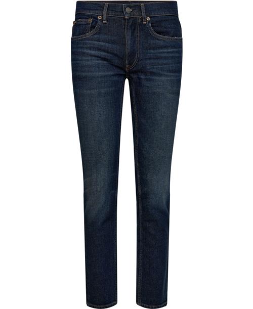 Polo Ralph Lauren Midrise Super-slim Jean Kvinde Blå Skinny Jeans Str 30 R - Denim hos Magasin