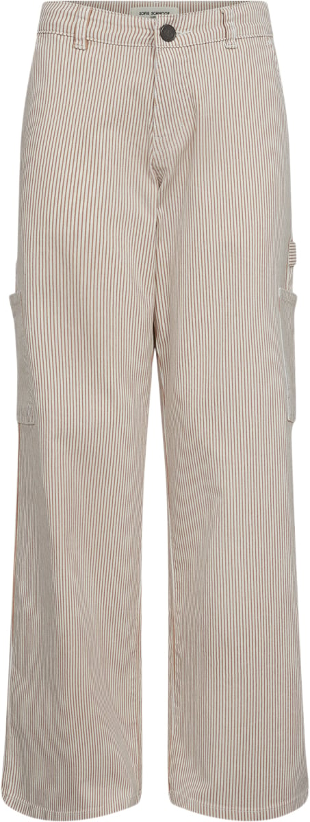 Sofie Schnoor Trousers Str 8 år / 128 cm - Cashew Brown Bukser hos Magasin