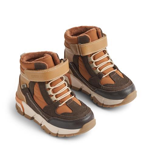 Se Wheat Bootie Muni Tex Dark Brown Støvler Str 28 - Bomuld hos Magasin ved Magasin