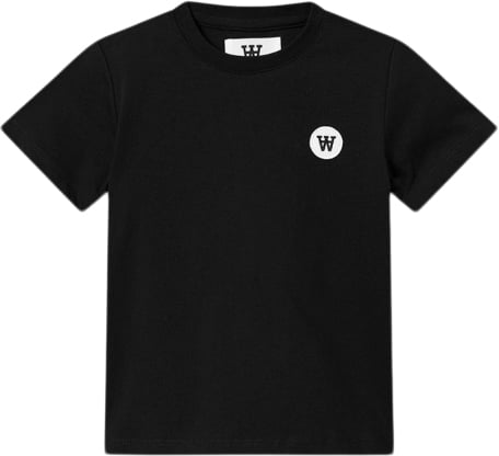 Se Wood Wood Ola Kids Tshirt Str 5-6y - Black Kortærmede T-shirts hos Magasin ved Magasin