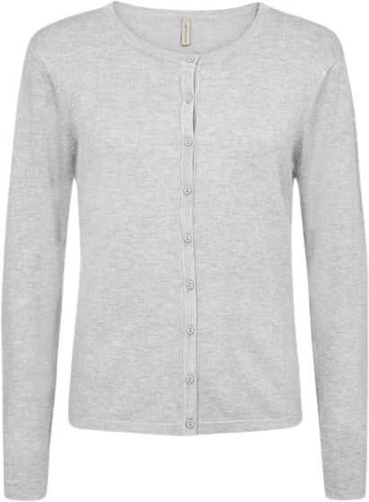 Se soyaconcept Scdollie 446 Cardigan Lys grå Kvinde 99110 Lys Grå Cardigans Str XXL - Nylon hos Magasin ved Magasin