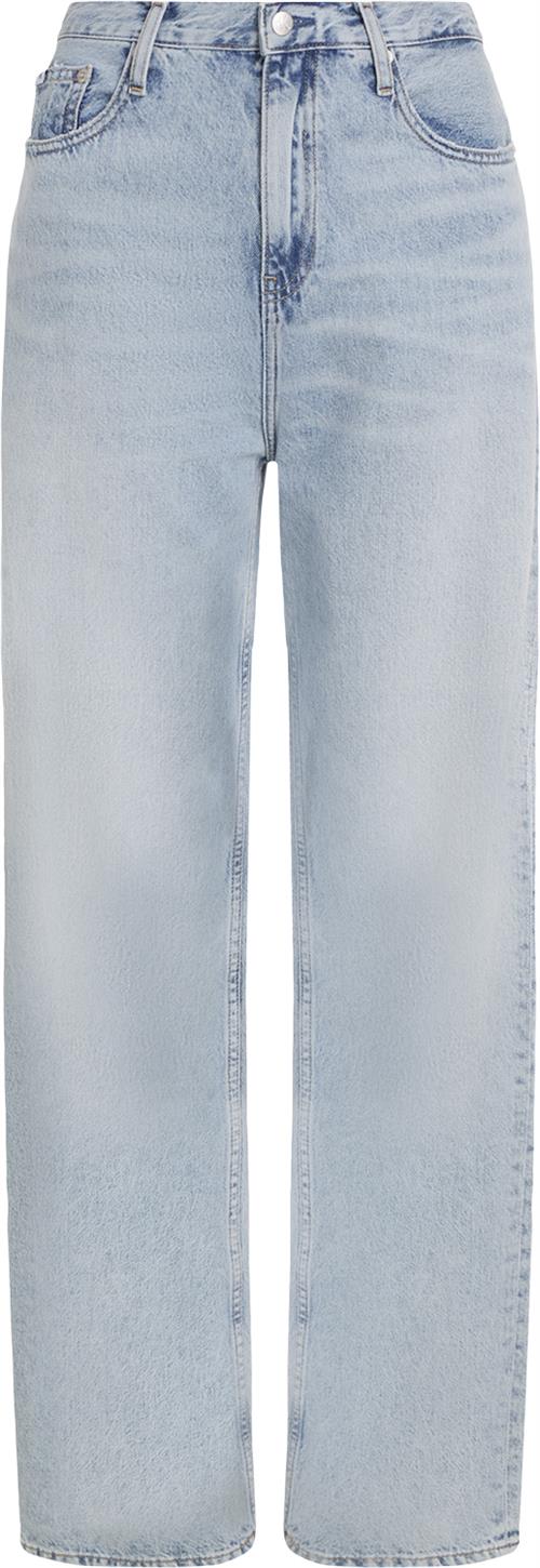 Se Calvin Klein High Rise Relaxed Kvinde 1aa Straight Jeans Str 28/32 - hos Magasin ved Magasin