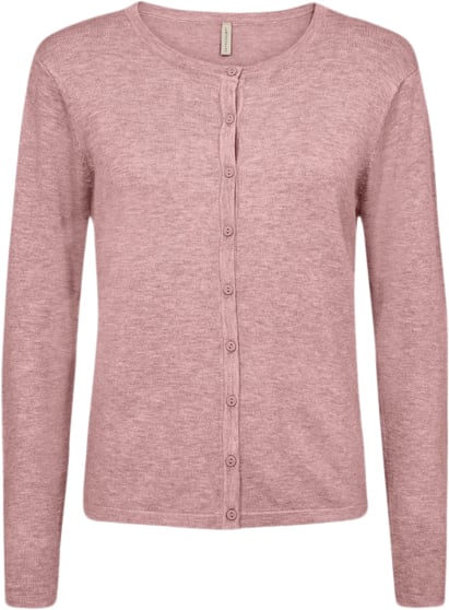 soyaconcept Scdollie 446 Cardigan Rosa Kvinde 94210 Rosa Cardigans Str S - Nylon hos Magasin