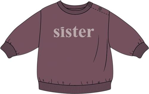 The New Tnsmolly Sweatshirt Str 86 cm - Crushed Berry Sweatshirts hos Magasin