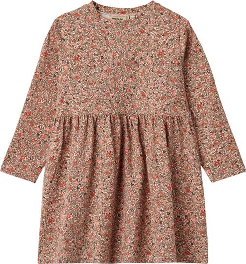 Wheat Jersey Kjole Sessa Str 3 år / 98 cm - Rose Flower Meadow Kjoler Bomuld hos Magasin