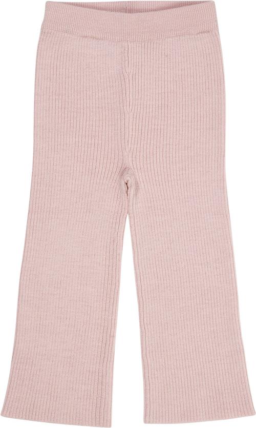 Copenhagen Colors Merino Wide RIB Pants Str 104 Merino - Dusty Rose Bukser hos Magasin