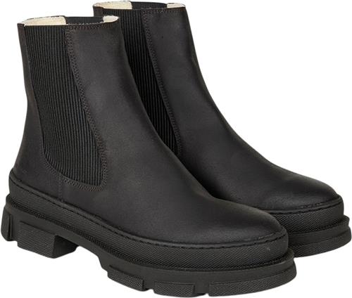 Se ANGULUS Chelsea Støvle med Uldfoer Kvinde 1717/019 Espresso Chelsea Boots Str 42 - hos Magasin ved Magasin