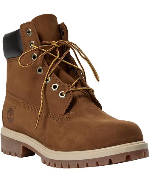 Se TIMBERLAND Timberland Premium 6 Inch Lace UP W Mand Dk Wht Nubuck Snørestøvler Str 44,5 - hos Magasin ved Magasin