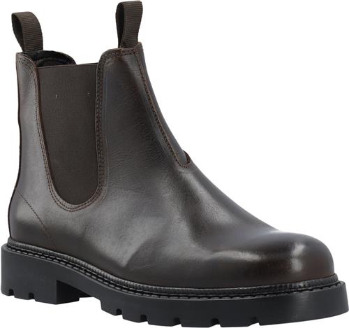 Bianco Biajeff Chelsea Boot Tumbled Leather Mand Dark Brown Chelsea Boots Str 43 - hos Magasin