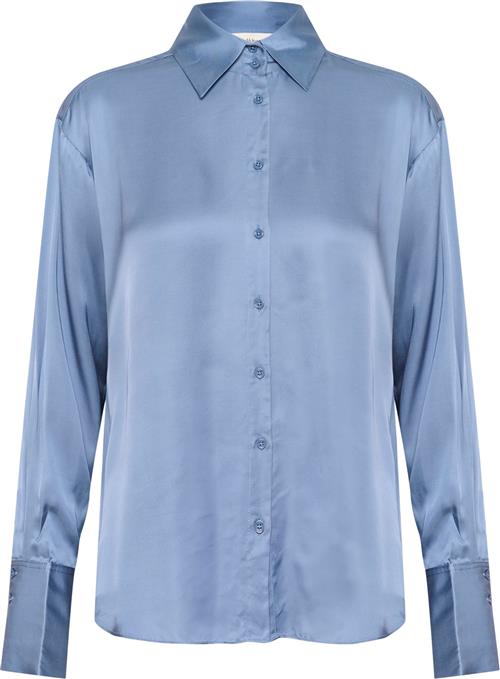 InWear Paulineiw Shirt Kvinde Flint Stone Skjorter Loose Fit Str 40 - hos Magasin