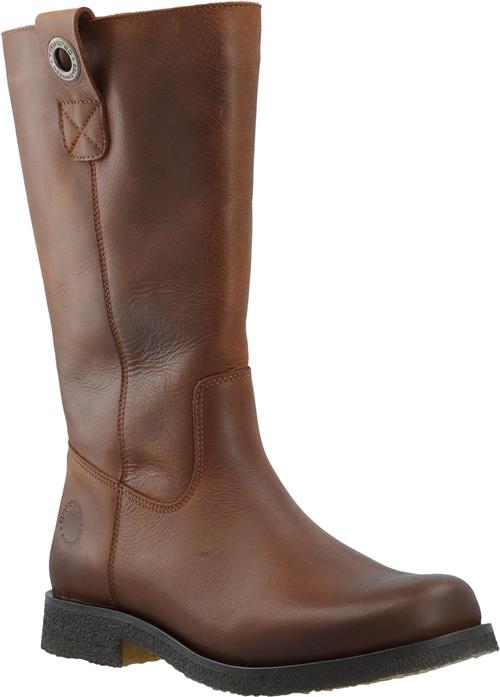 Cashott Casfreja Pull On Boot Warm Lining Pull Up Leather Kvinde Cognac Cowboy & Biker Str 42 - hos Magasin