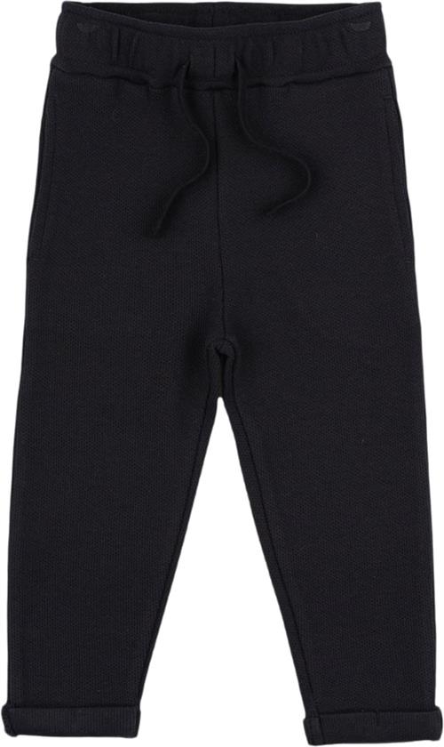 The New Tnsmadden Uni Pants Str 86 cm - Black Beauty Bukser hos Magasin