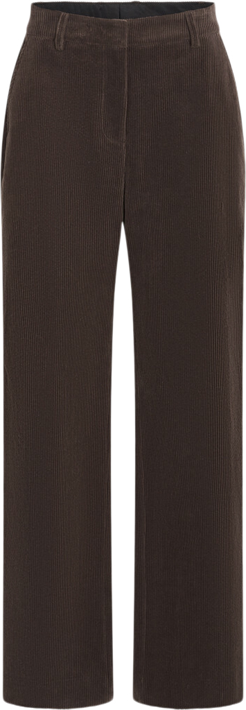 Se Heartmade Noma Pants HM Kvinde Chocolate Brown Bukser Str 40 - hos Magasin ved Magasin